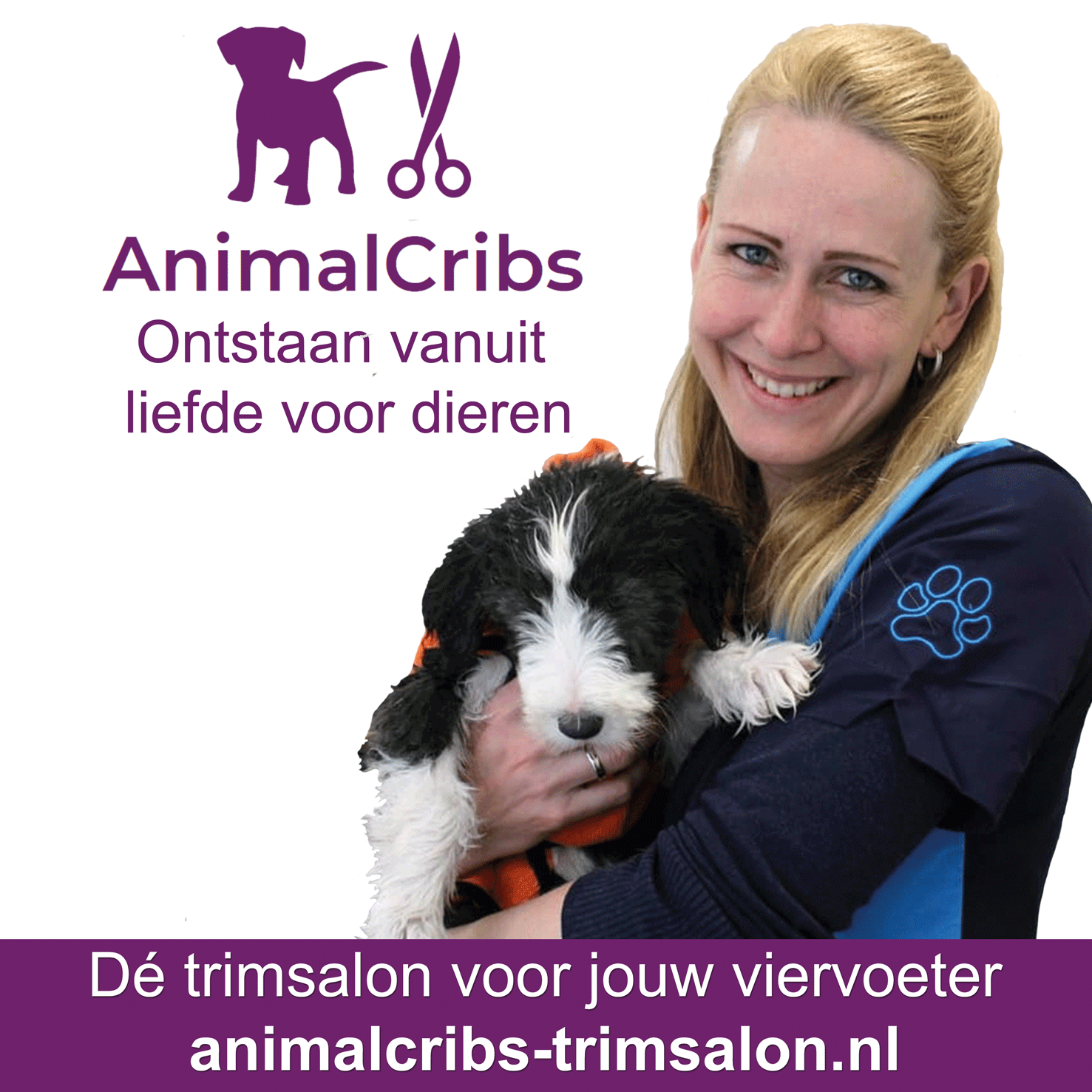 AnimalCribs Trimsalon Dé trimsalon voor jouw viervoeter!
